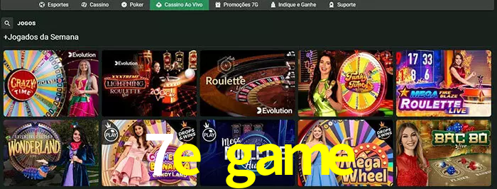 7e game bet